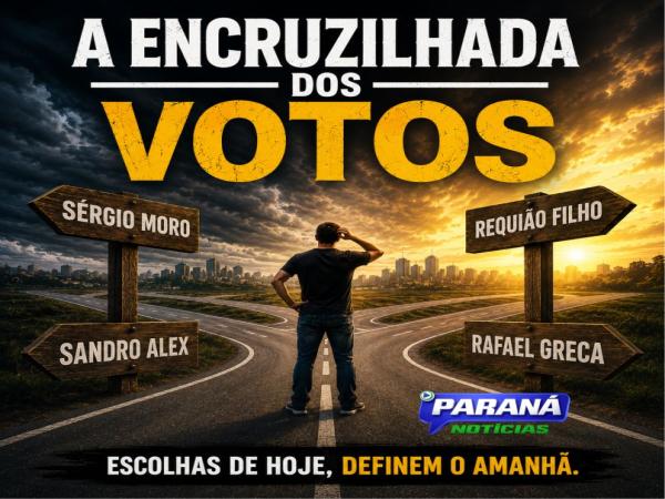 A encruzilhada dos votos: Federação União Progressista declara apoio a Sandro Alex, isola Rafael Greca (MDB). Mas se Greca desistir, Sergio Moro absorve a maioria dos votos; acompanhe os números da última pesquisa